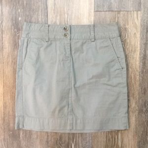 LOFT Outlet 0P Gray Skirt